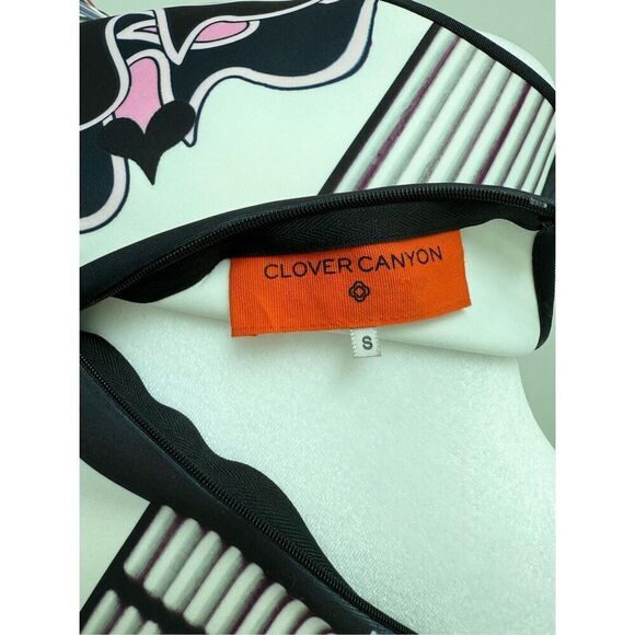 Clover Canyon Dress Swirling Scarf Print - Picture 9 of 10